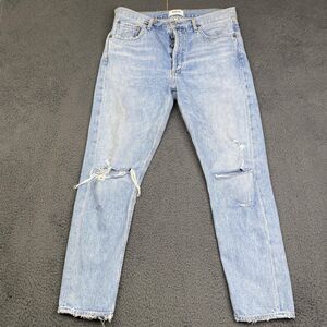 Agolde Light Blue High Rise Women Jeans